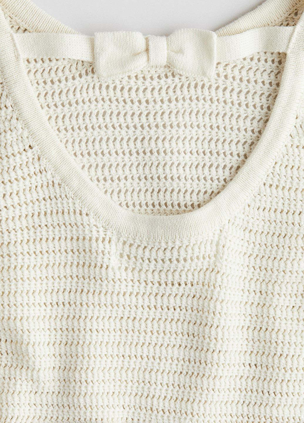 Кремовое платье H&M (371655014)