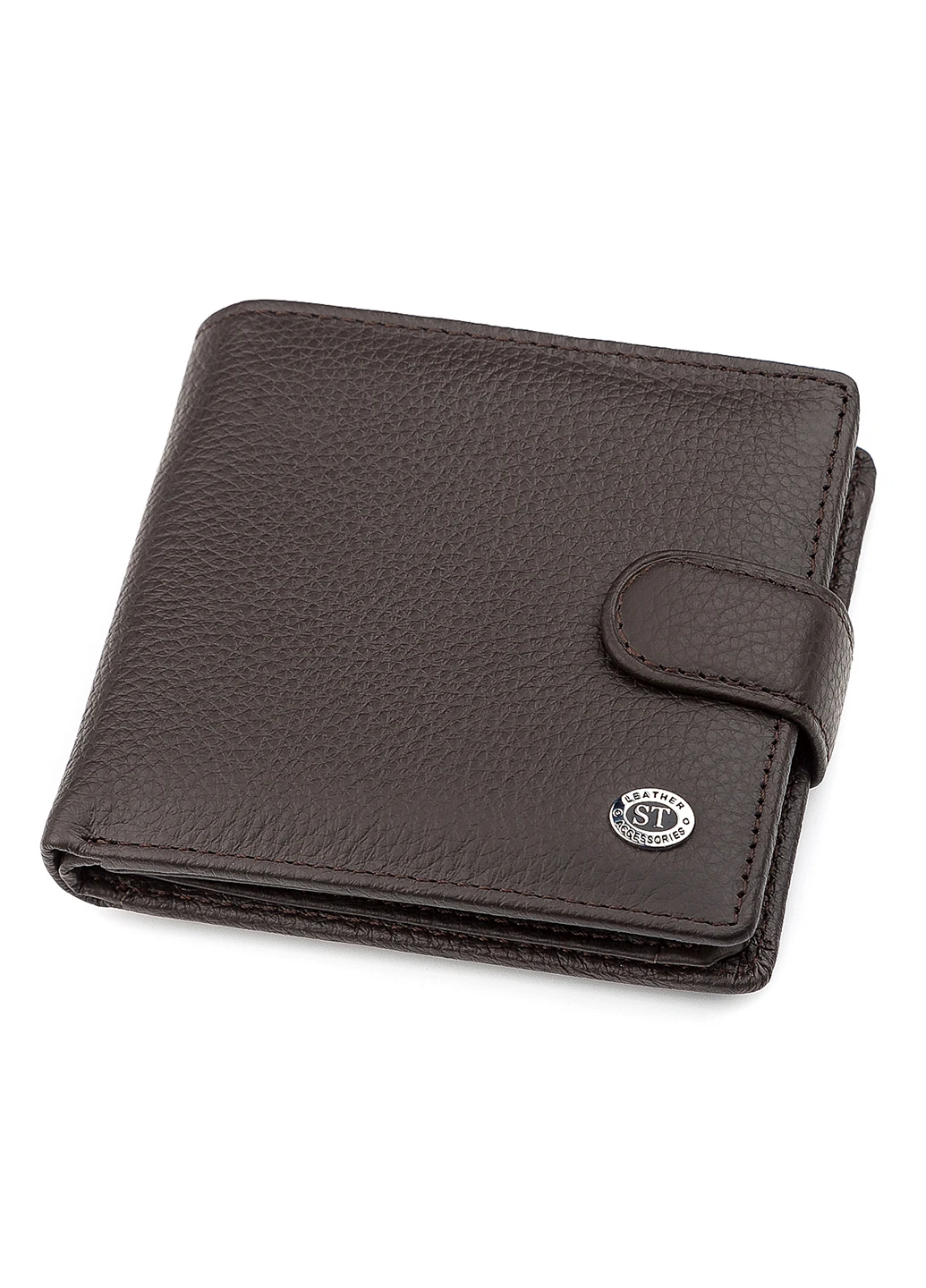 Мужской кожаный кошелек 12х10,5х3 см st leather (252126985)