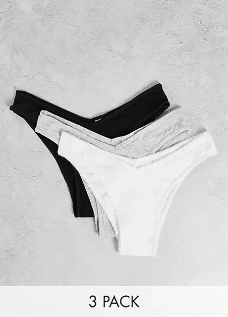 Комплект трусов 3 пары Asos (253257421)
