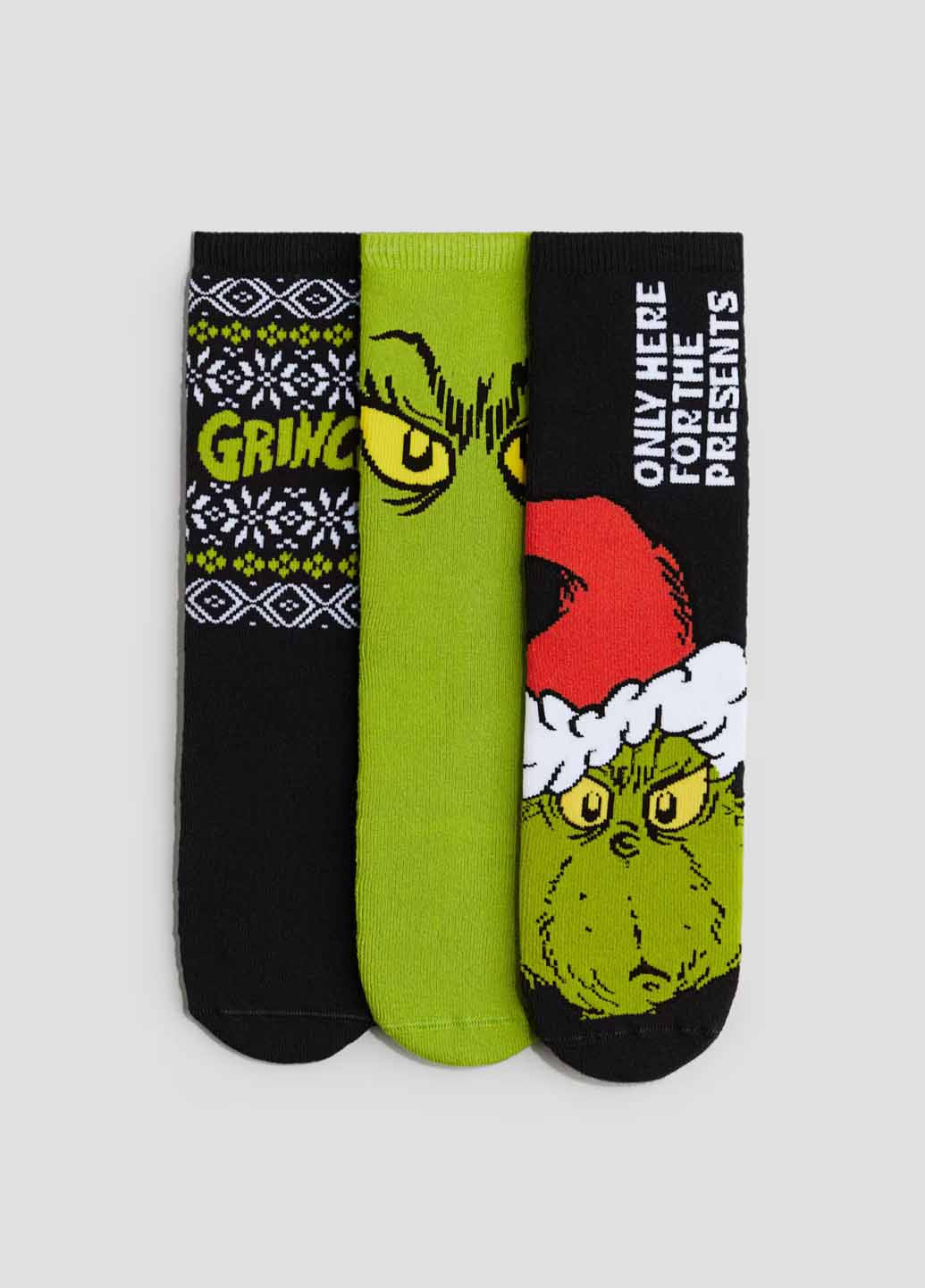 Комбіновані шкарпетки (3 пари) H&M персонажі всесезон (367035022)