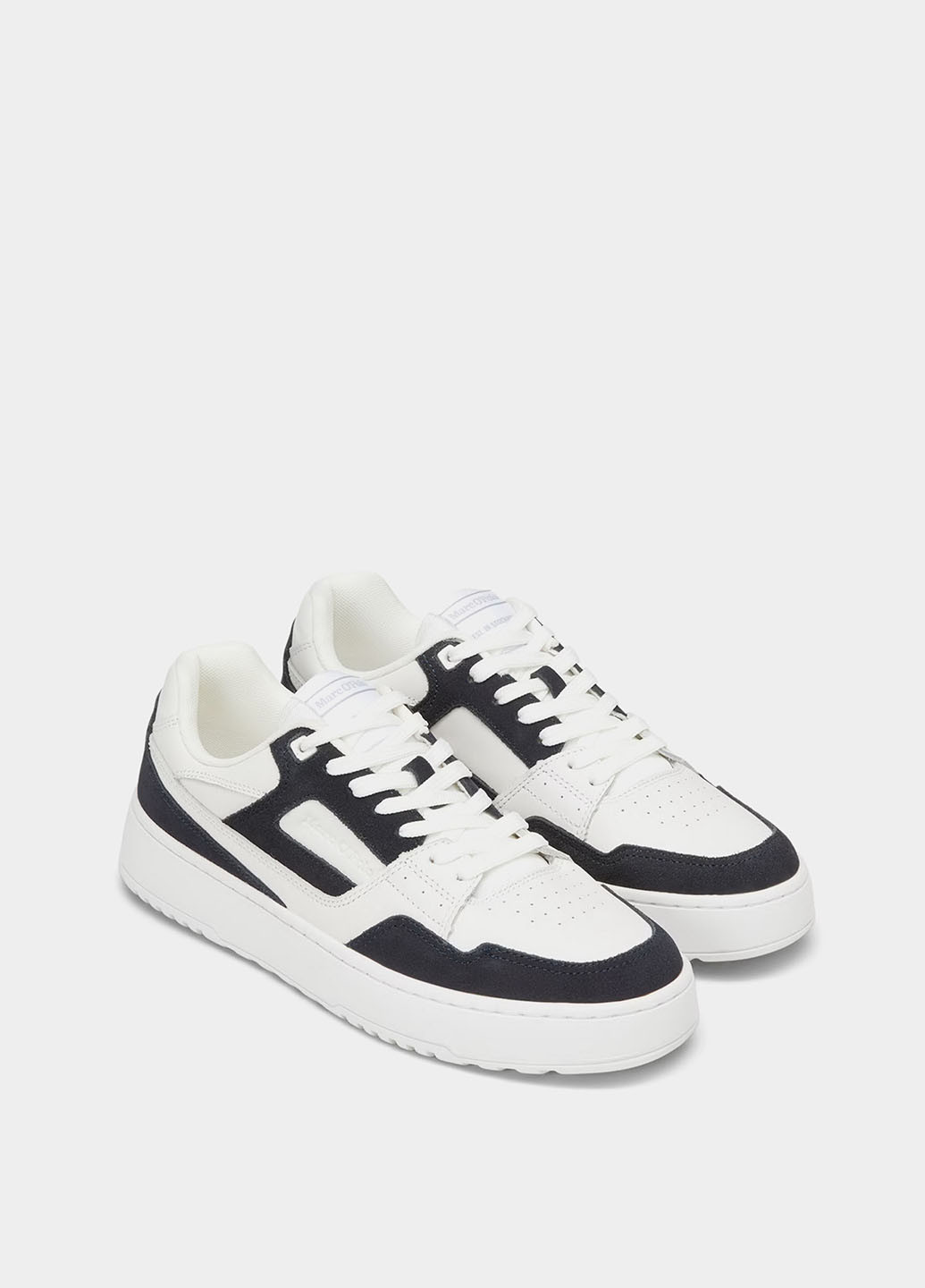 Белые демисезонные кроссовки Marc O'Polo