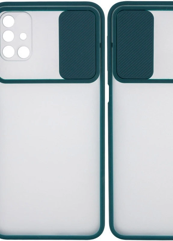 Чехол Camshield mate TPU со шторкой для камеры для Samsung Galaxy M51 Зеленый (is_00000038870_2) Epik (238479801)