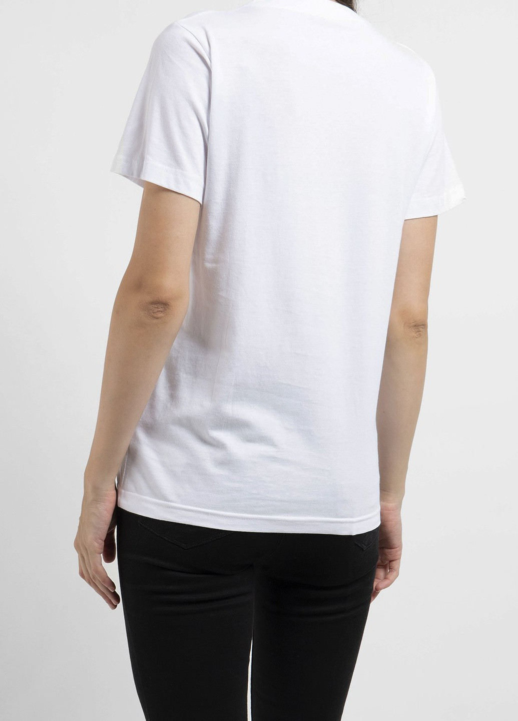 Біла футболка з принтом Rose Back Ko Samui - (250382511)