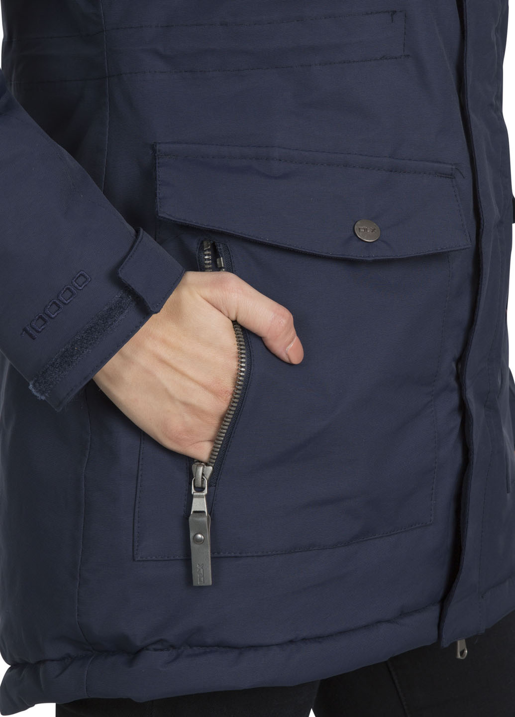 Темно-синяя зимняя куртка Trespass