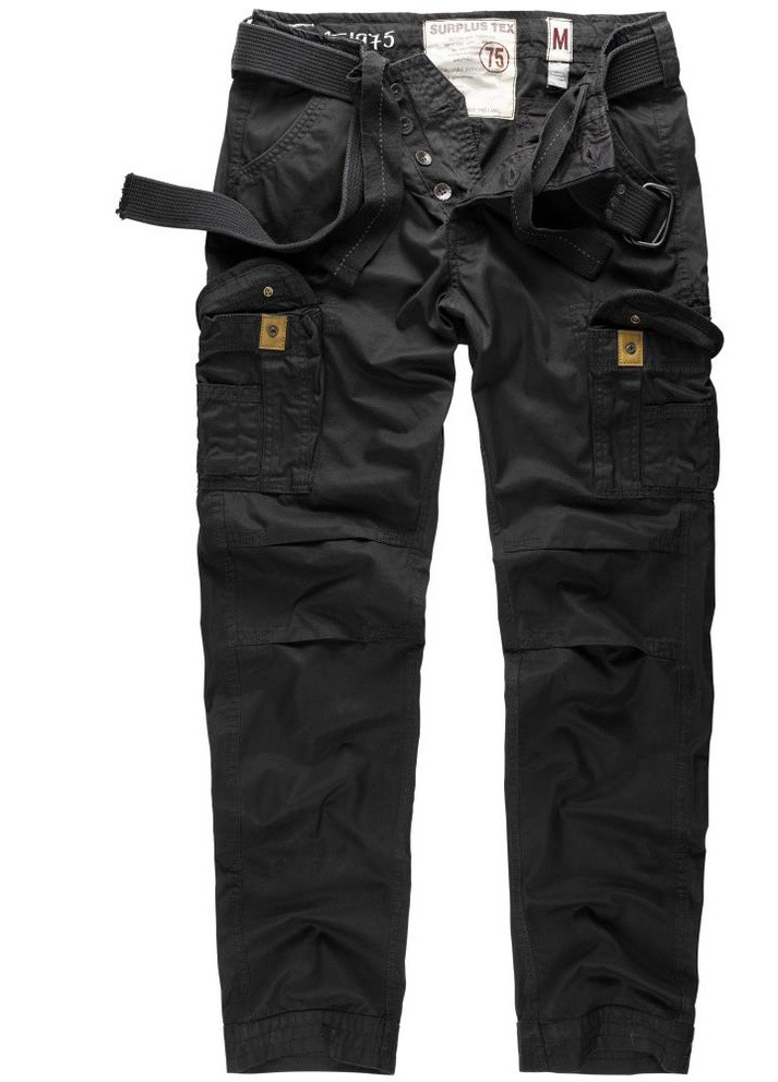Брюки Premium Trousers Slimmy Schwarz Surplus (256506096)