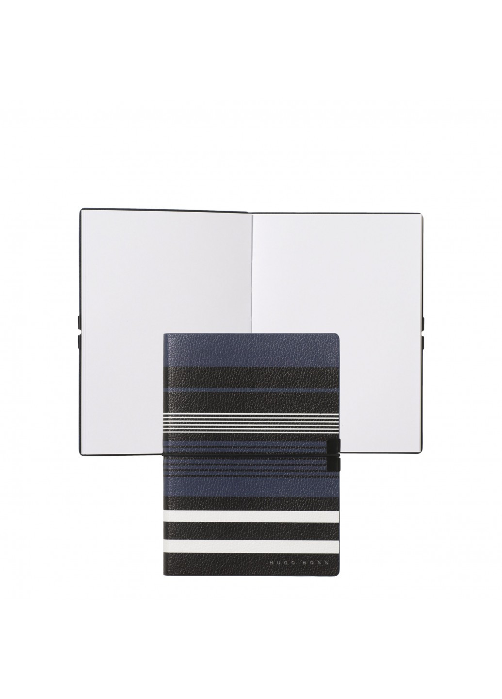 Блокнот для нотаток A6 Storyline Stripes Blue Hugo Boss (215489636)