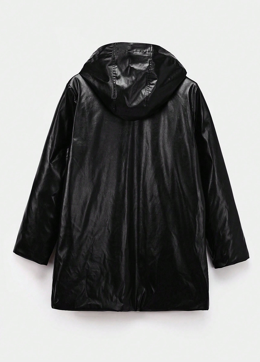 Чорна демісезонна куртка SHEIN