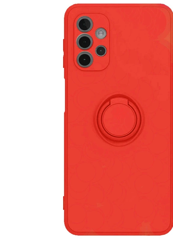 Чохол TPU Candy Ring Full Camera для Samsung Galaxy A72 4G / A72 5G Червоний / Red (is_00000048054_4) Epik (238480482)
