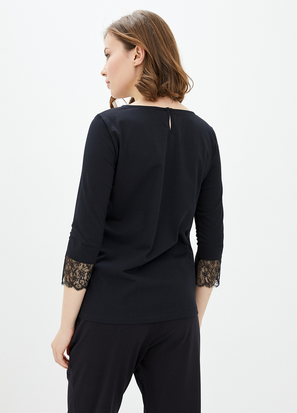 Чорна демісезонна блуза Arefeva