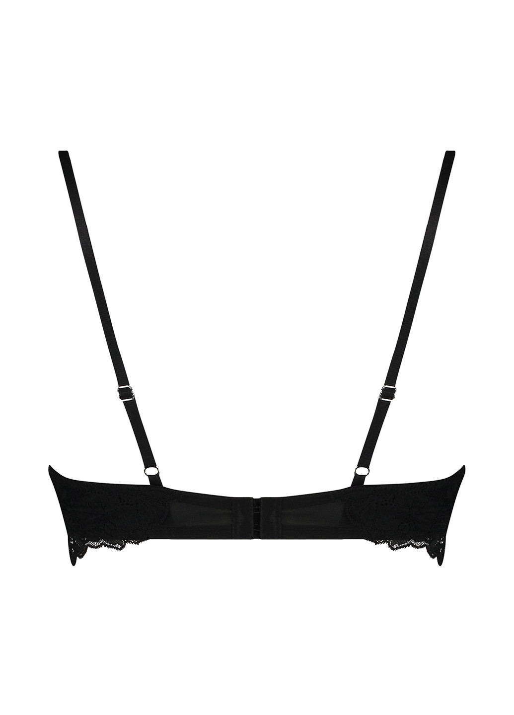 Чорний корбей бюстгальтер Hunkemoller з кісточками поліамід