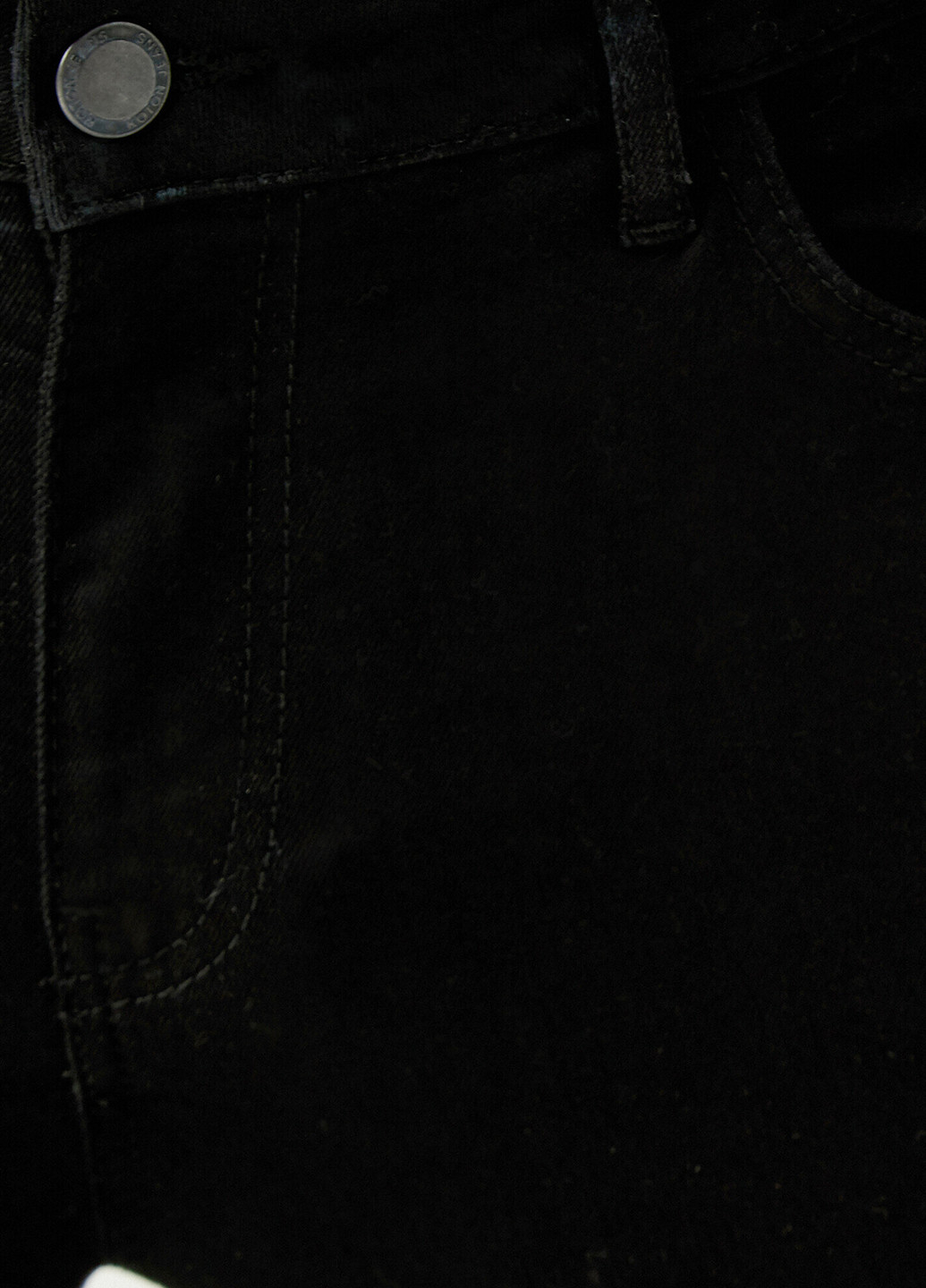 Черные кэжуал демисезонные зауженные брюки KOTON