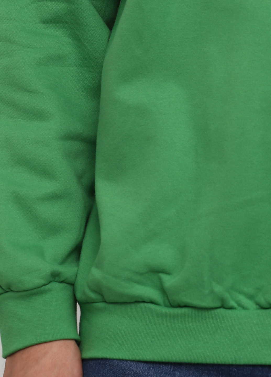 Anvil свитшот однотонный зеленый кэжуал