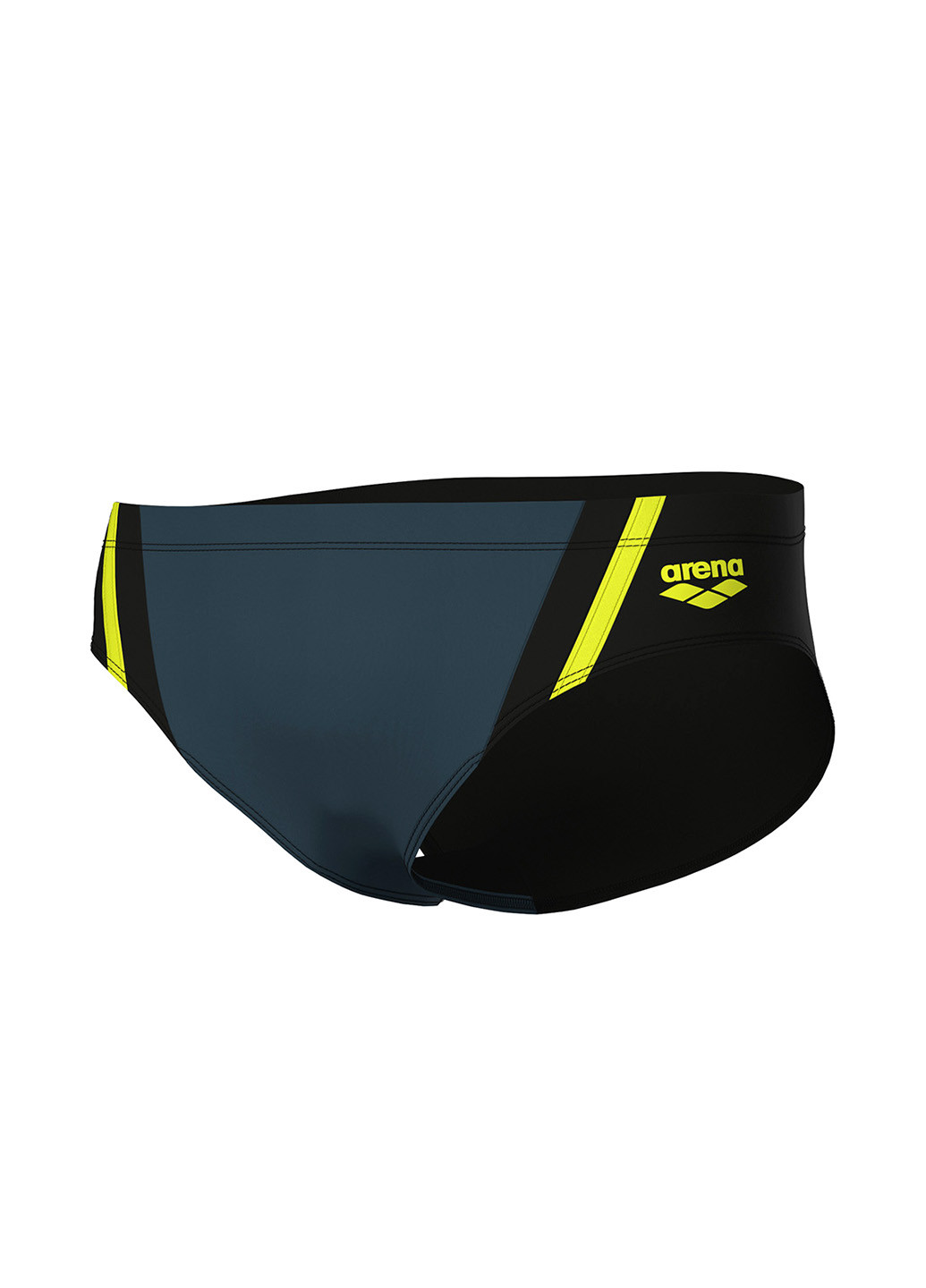 Мужские черные пляжные плавки брифы Arena