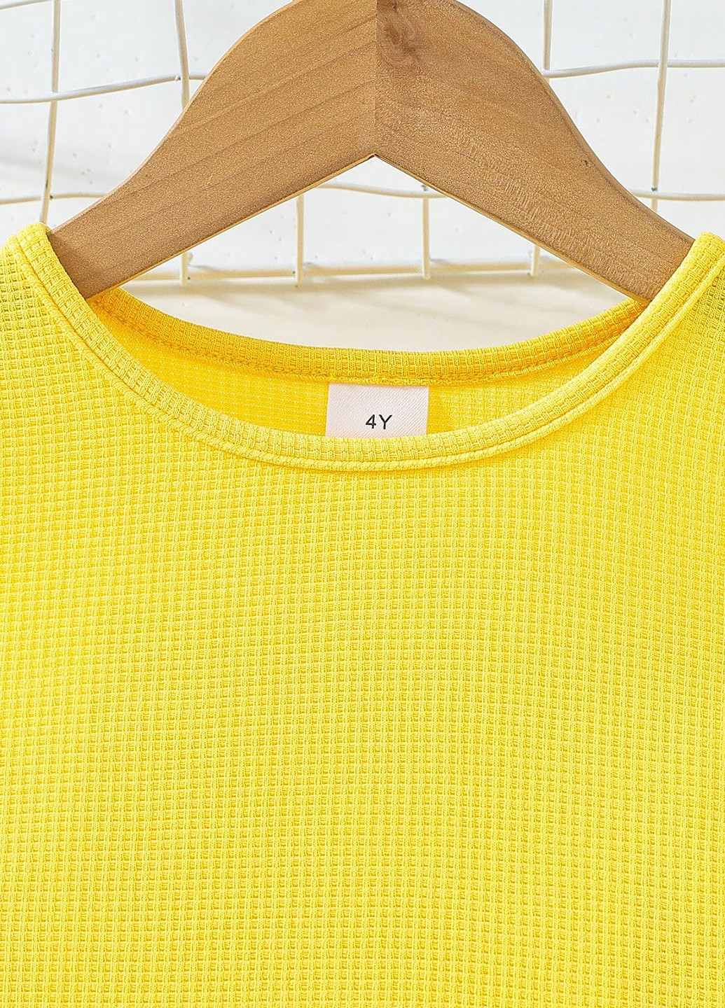 Жовтий літній комплект (майка, шорти) SHEIN