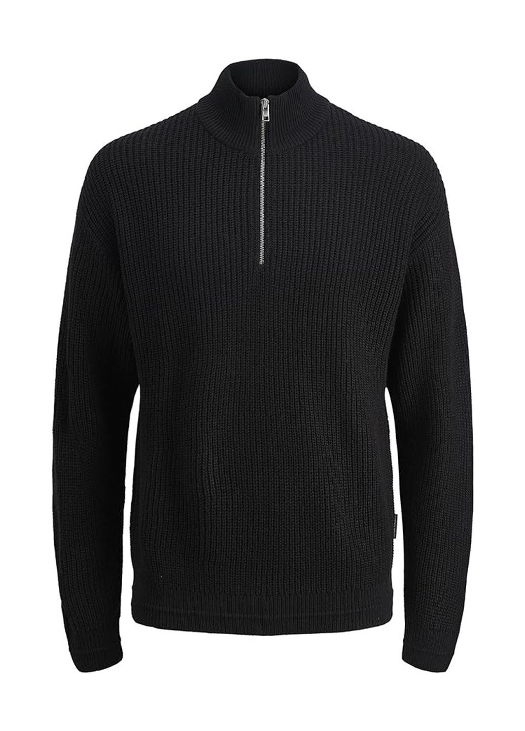 Черный демисезонный свитер Jack & Jones