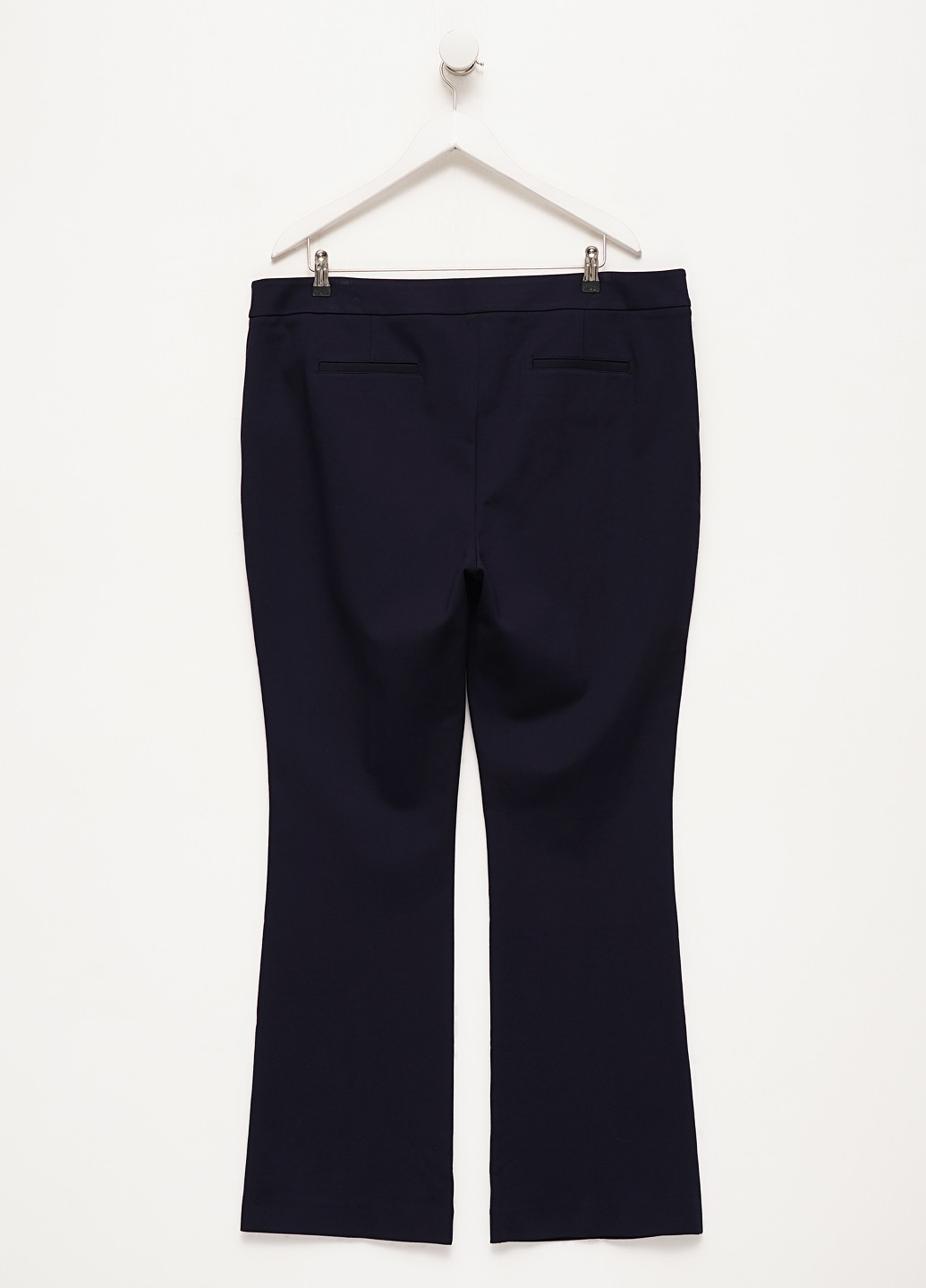 Темно-синие кэжуал демисезонные клеш брюки Boden