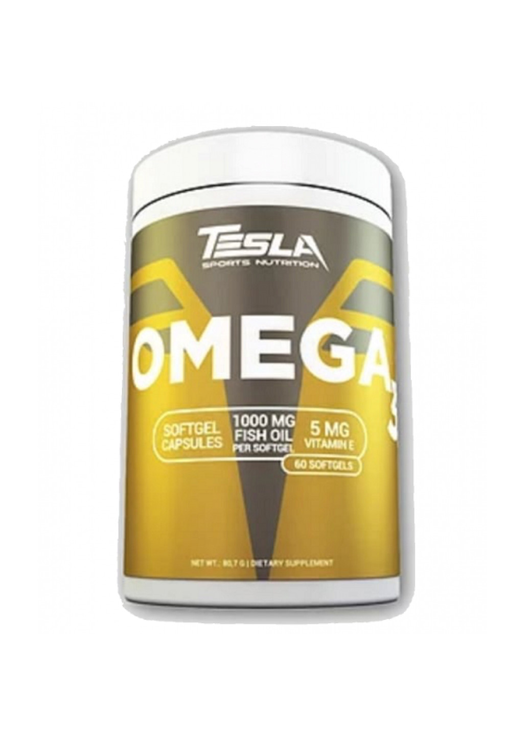 Омега 3 для серця, зору, шкіри та імунітету Omega 3 - 120 soft gel Tesla (254805087)
