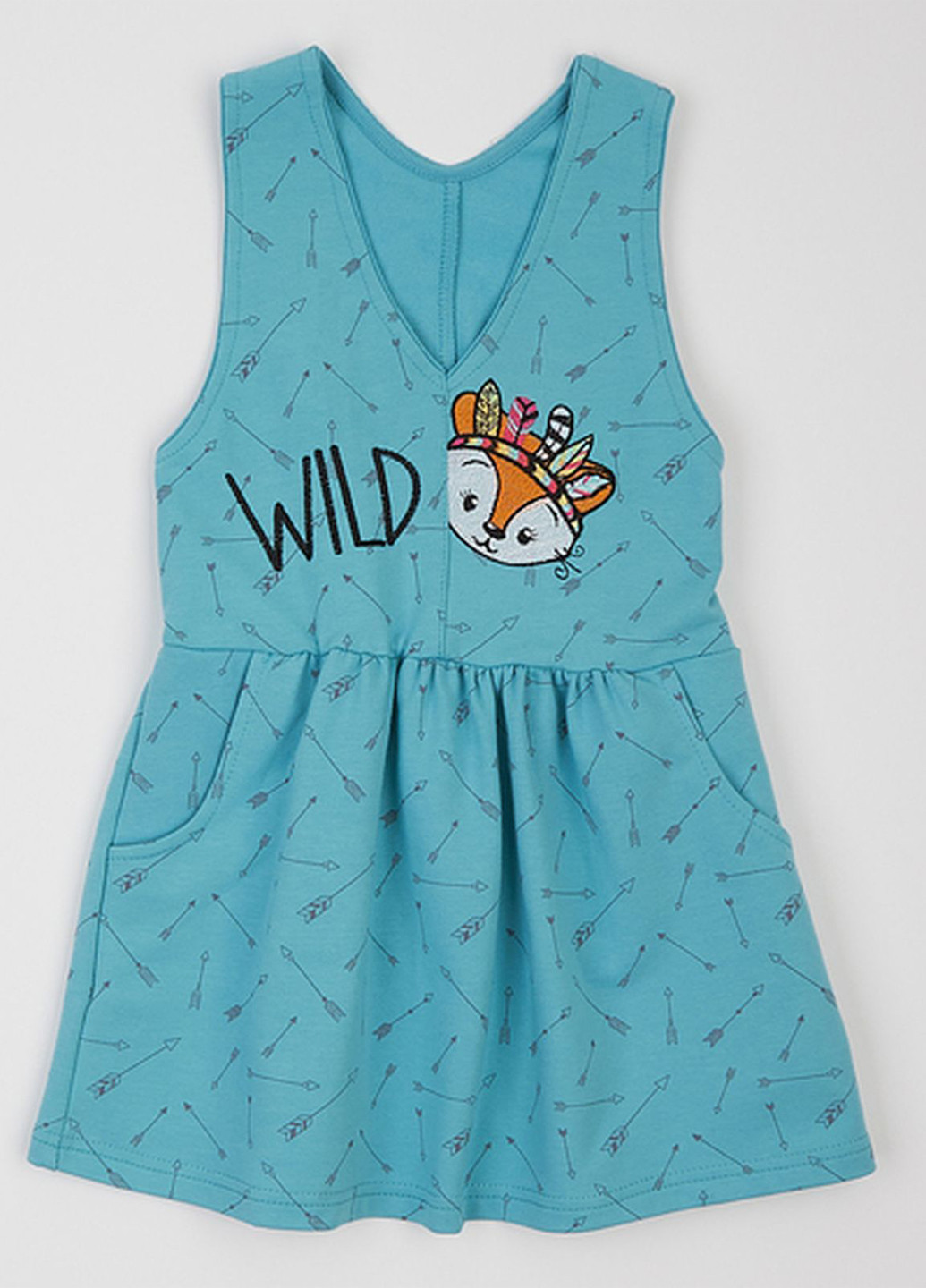 Комбінований демісезонний комплект (гольф, сарафан) Ляля