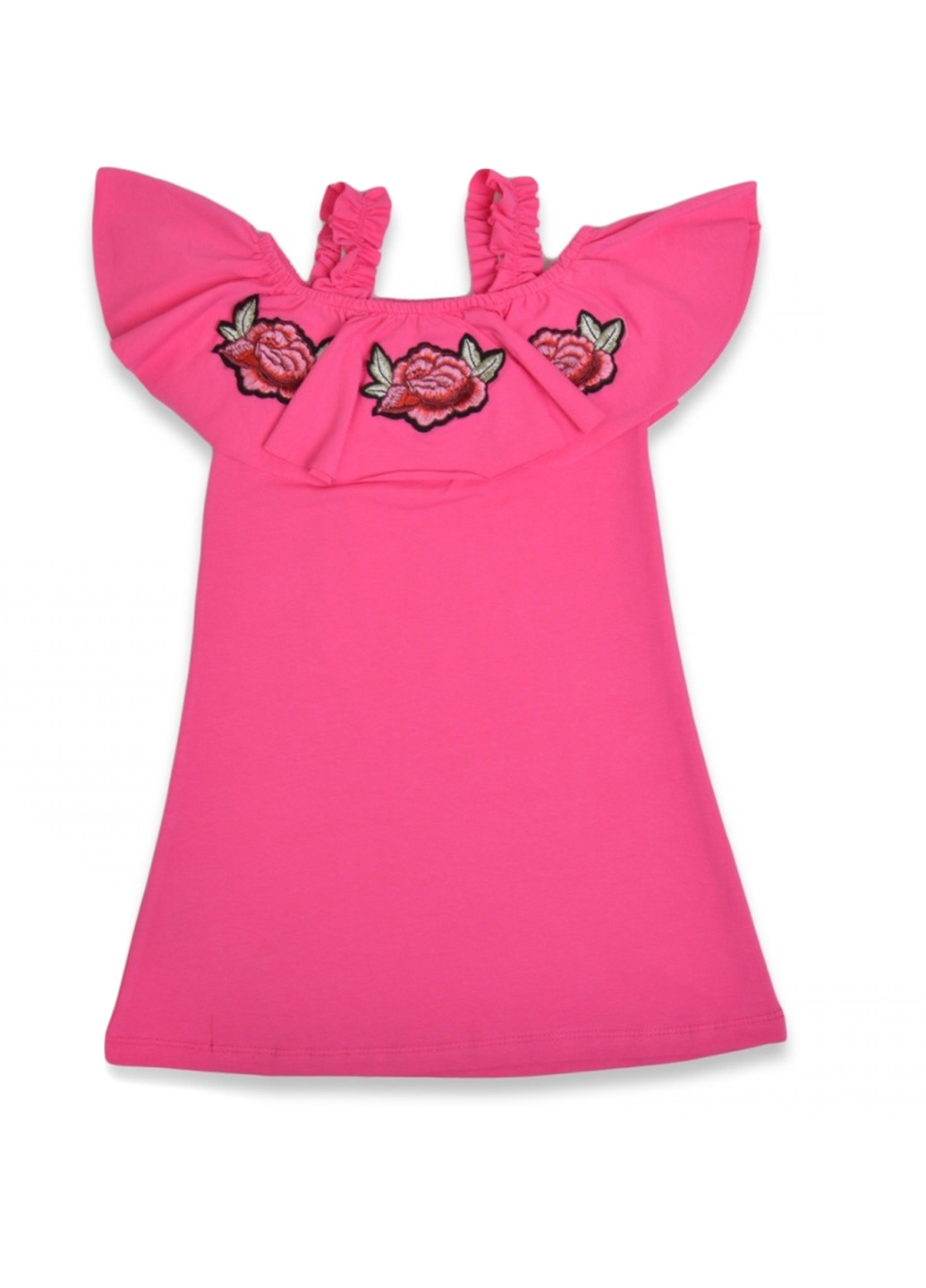 Розовое платье Payes (135915007)
