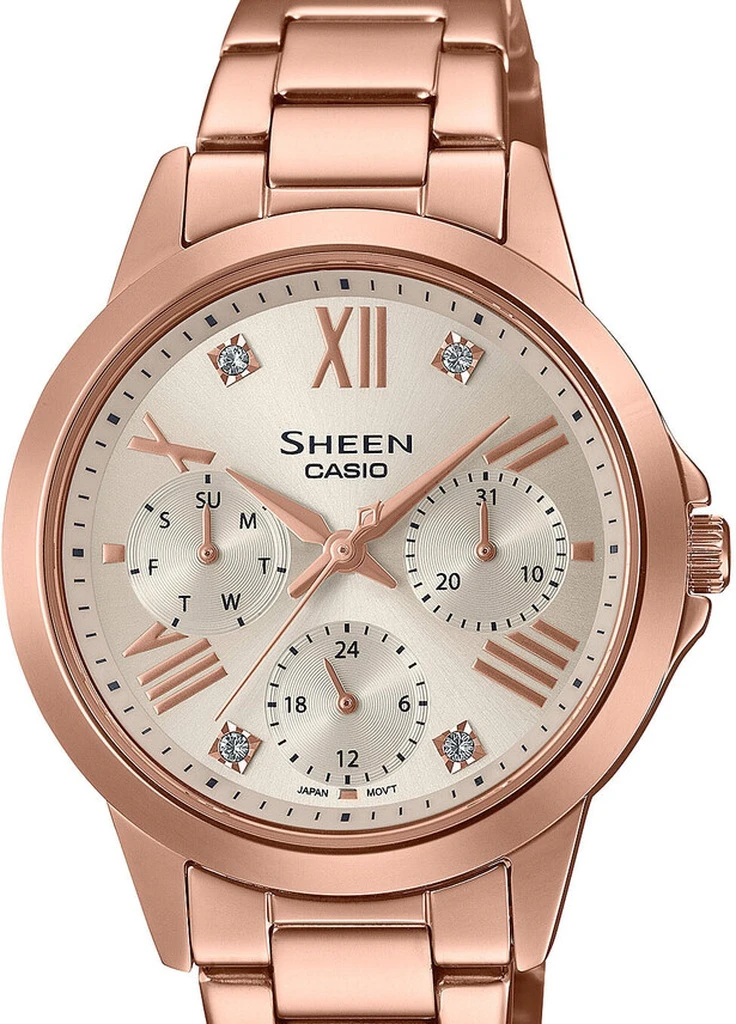 Часы SHE-3516PG-9AUEF Casio (253915416)