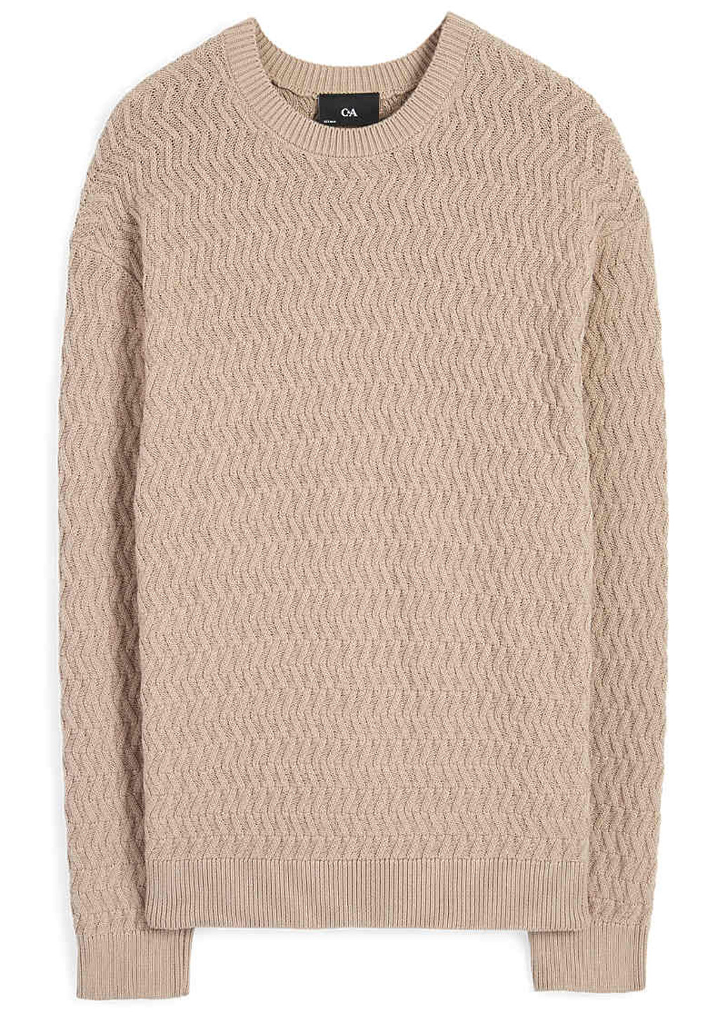 Сіро-бежевий демісезонний джемпер джемпер C&A