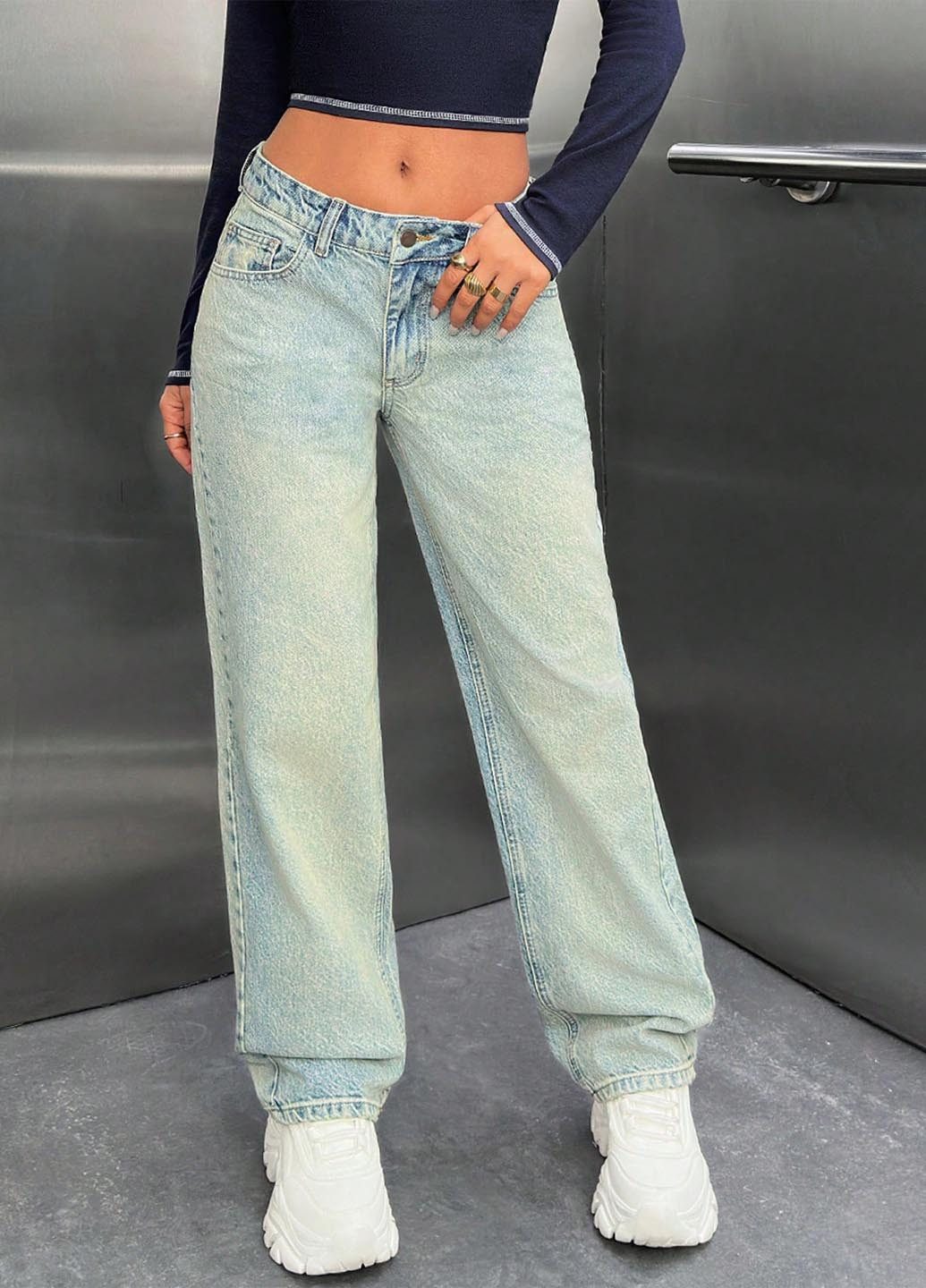 Джинсы SHEIN - (344465819)