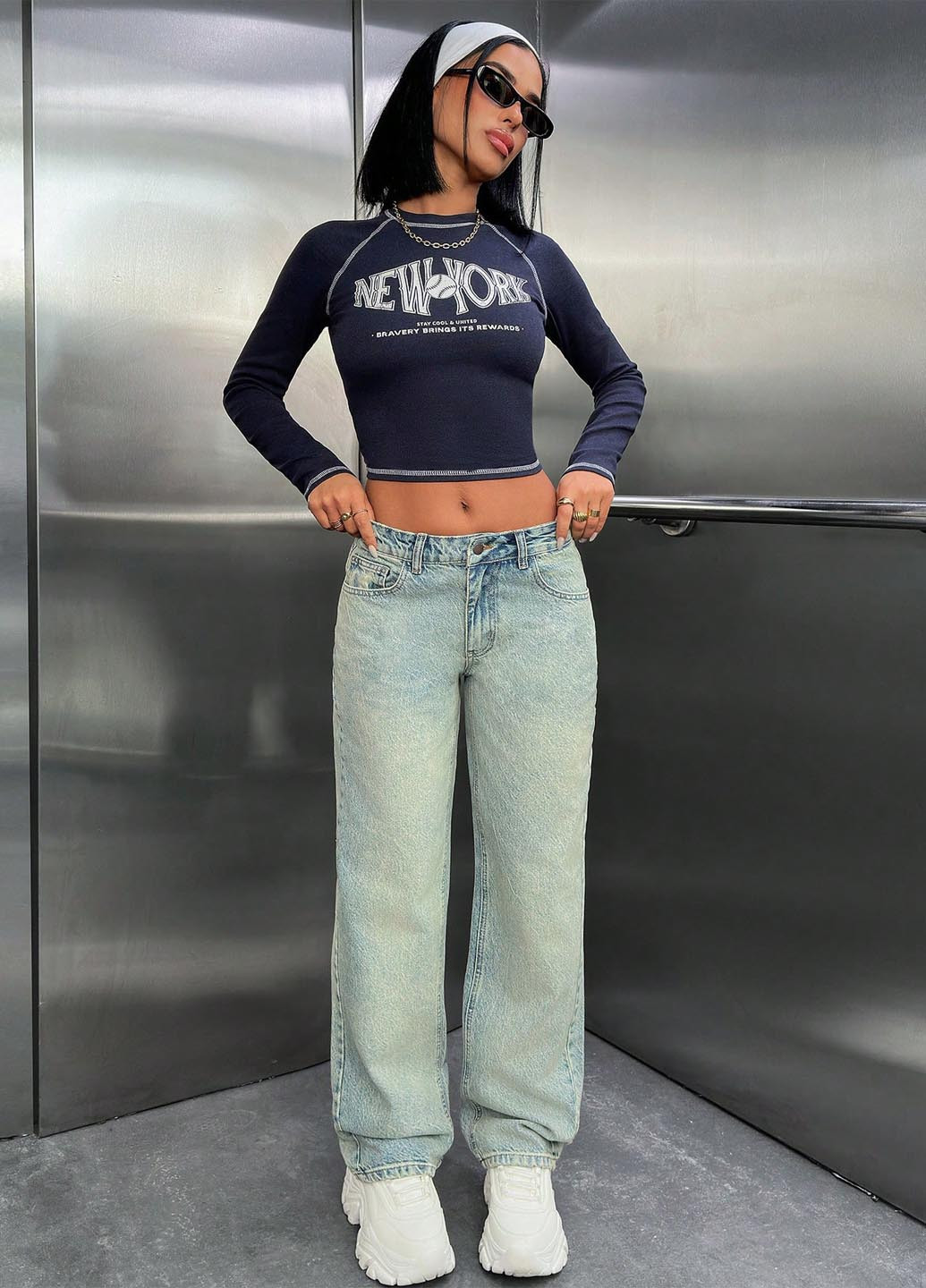 Джинсы SHEIN - (344465819)