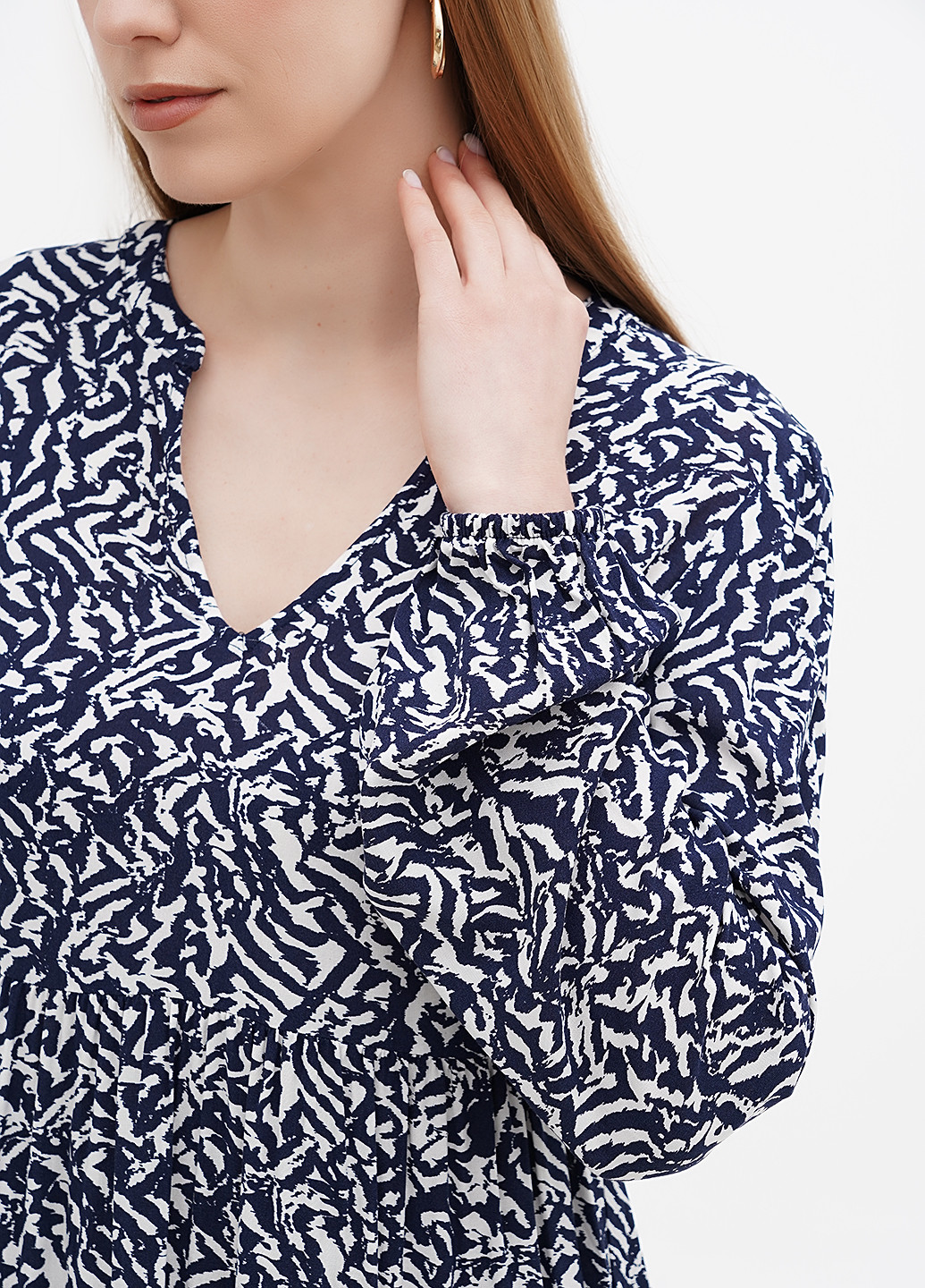 Комбінована кежуал сукня а-силует C&A з малюнком