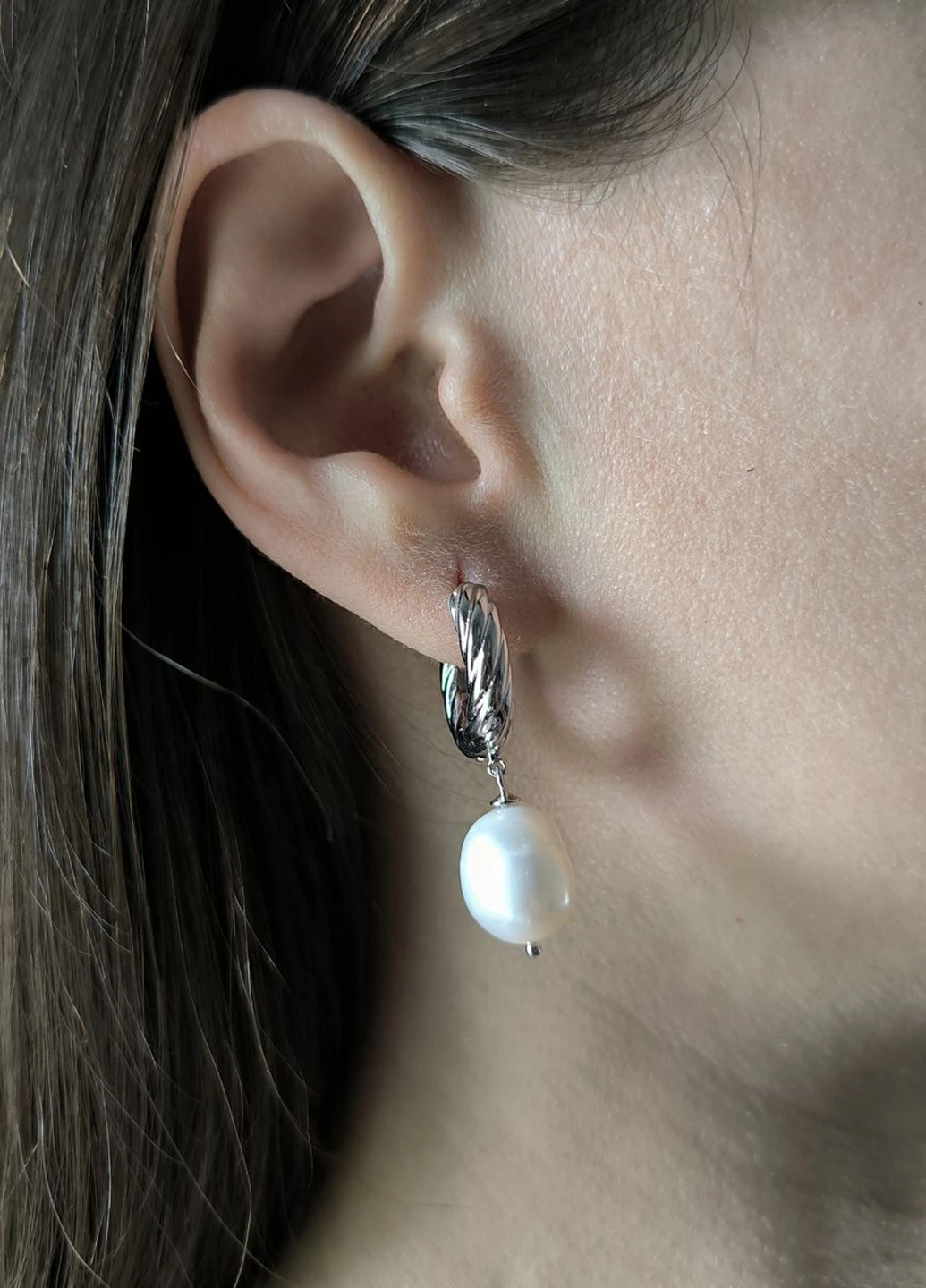 Сережки Silver Flame (350941540)