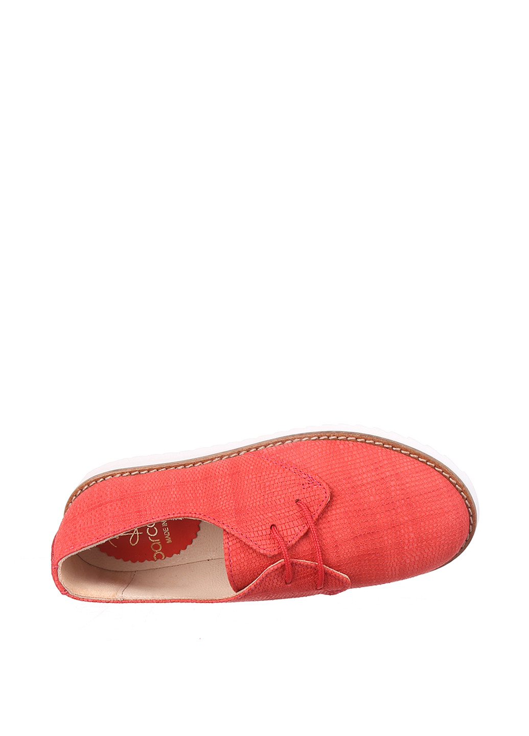 Коралловые туфли на низком каблуке Barcarola Moda Infantil