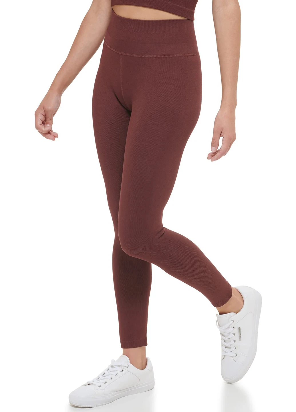 Коричневые демисезонные леггинсы Calvin Klein
