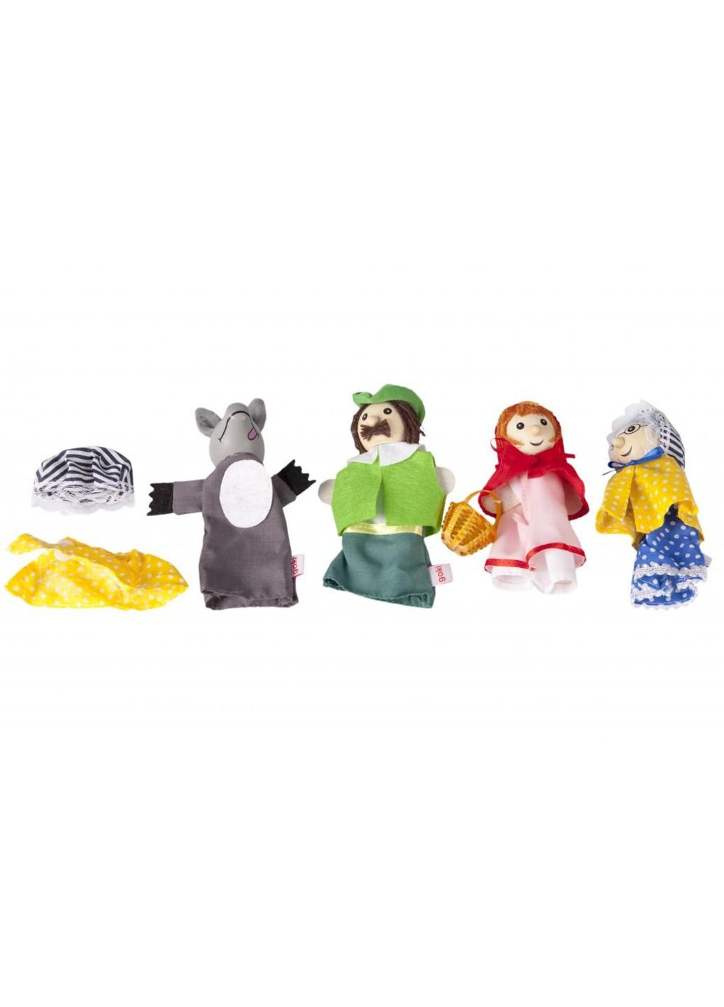 Игровой набор Набор кукол для зажима театра Красная шапочка (51898G) Goki (254080598)