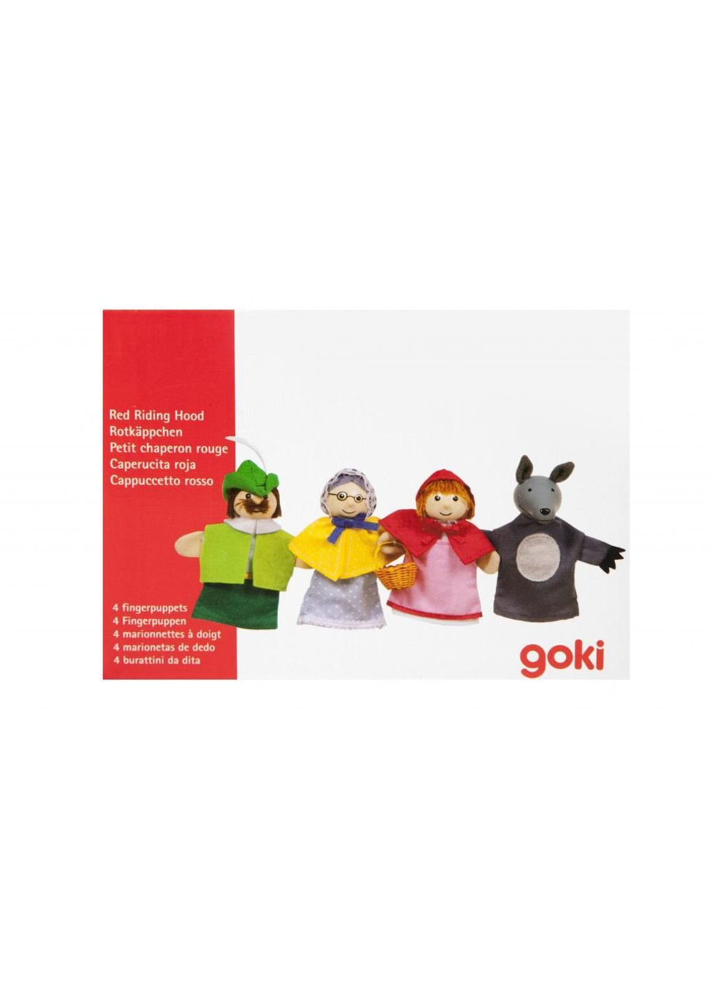 Игровой набор Набор кукол для зажима театра Красная шапочка (51898G) Goki (254080598)