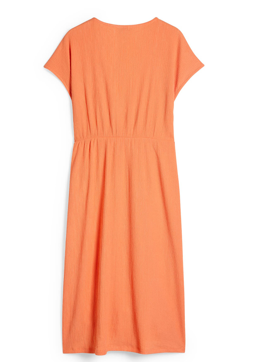 Оранжевое кэжуал платье для беременных C&A однотонное