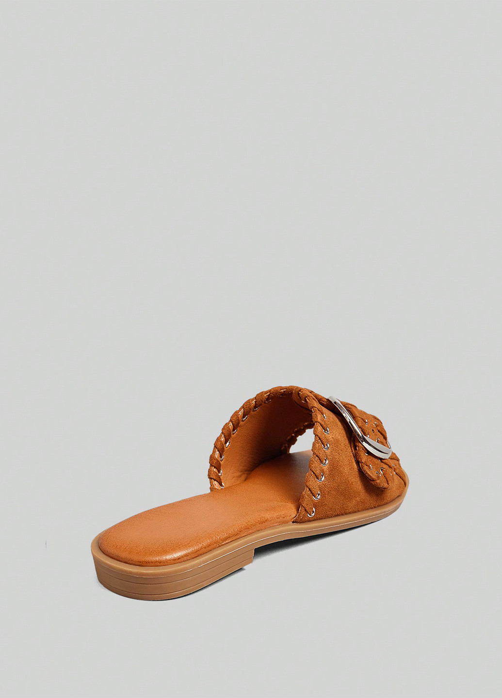 Коричневые босоножки SHEIN люверсы