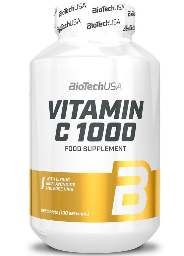 Витамин C Vitamin C 1000 100 tabs Biotech (254325774)