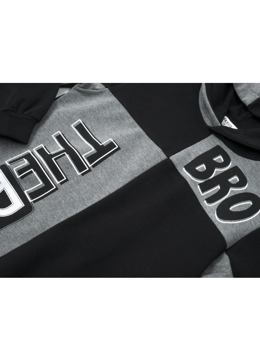 Кофта з капюшоном (13814-128B-black) Breeze (251312966)