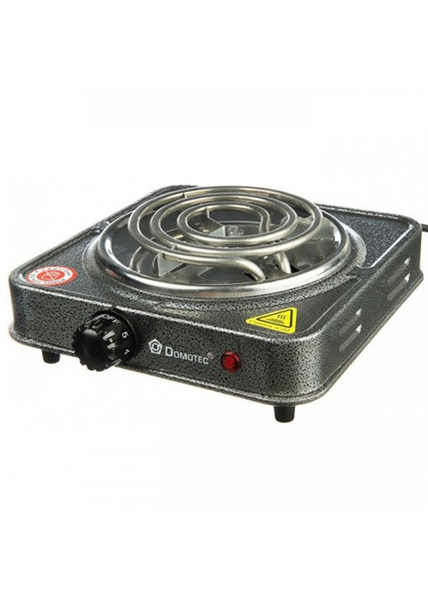 Электрическая электроплита узкий тэн на 1 конфорку Domotec MS-5801