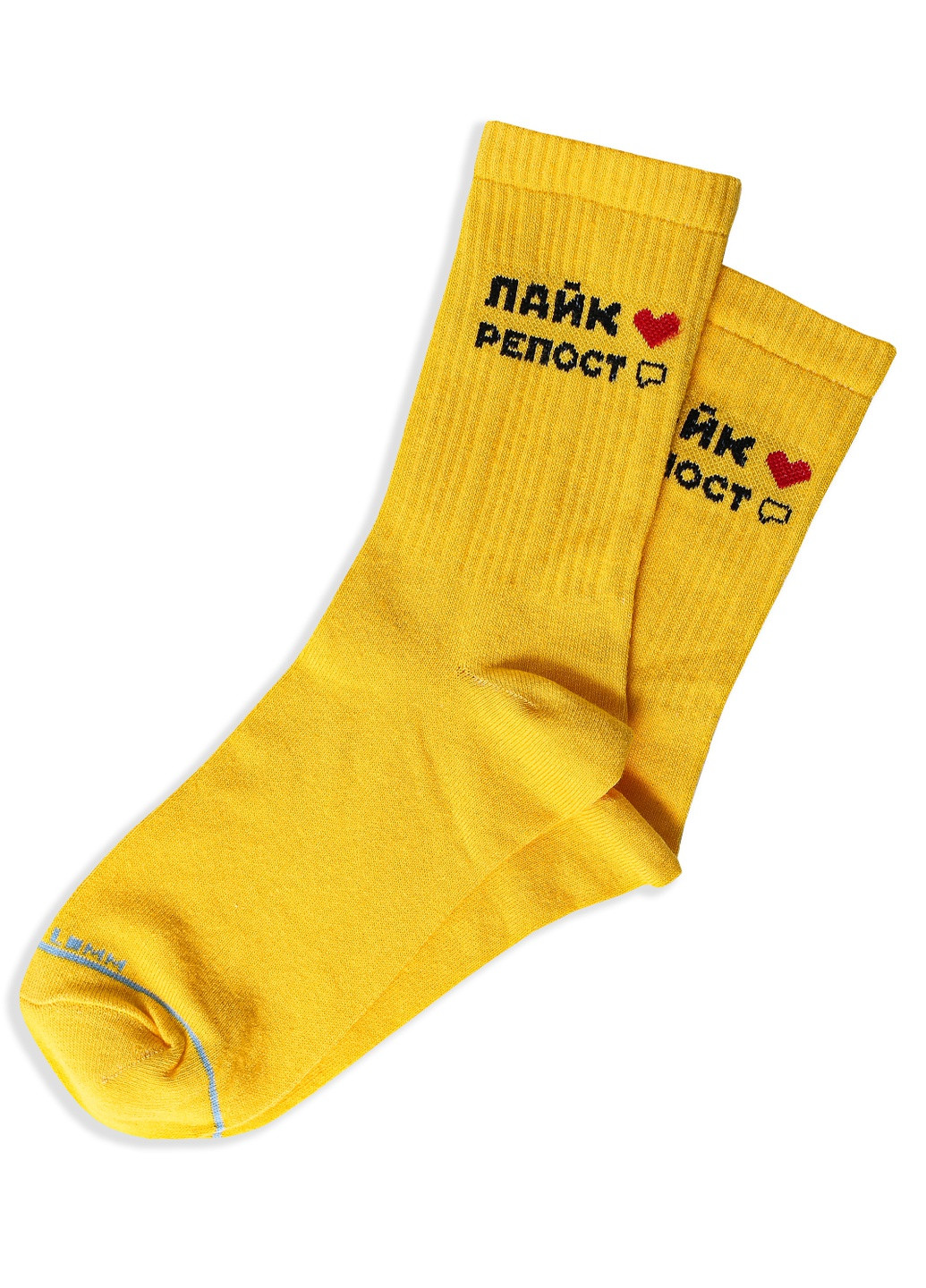 Жіночі шкарпетки Premium Лайк & Репост LOMM высокие (211081885)