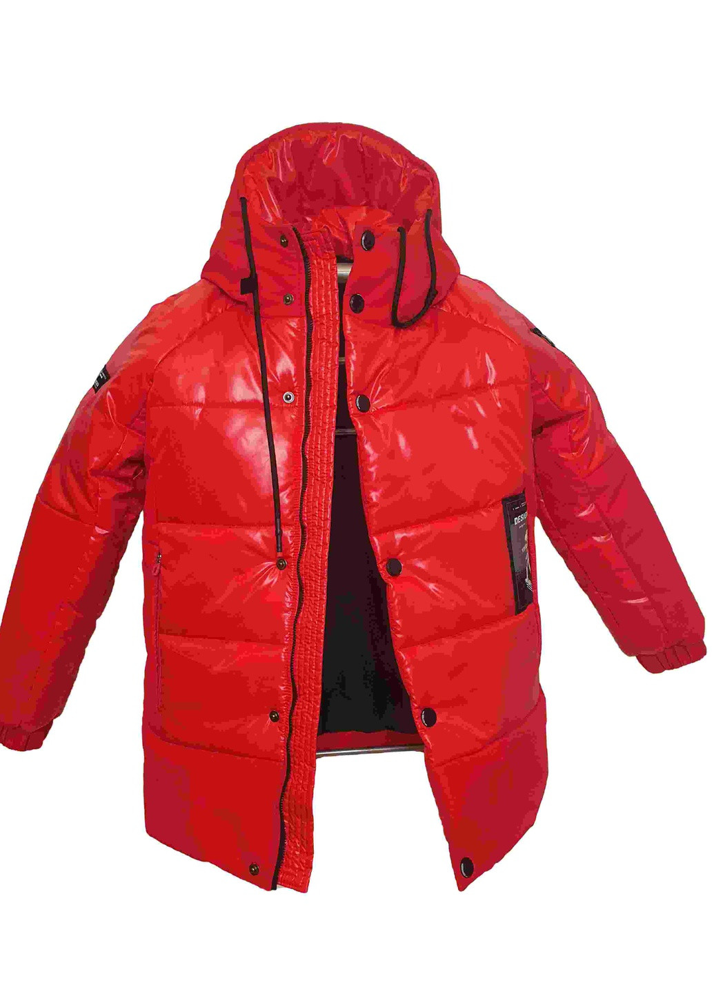 Червона демісезонна куртка No Brand Стайл
