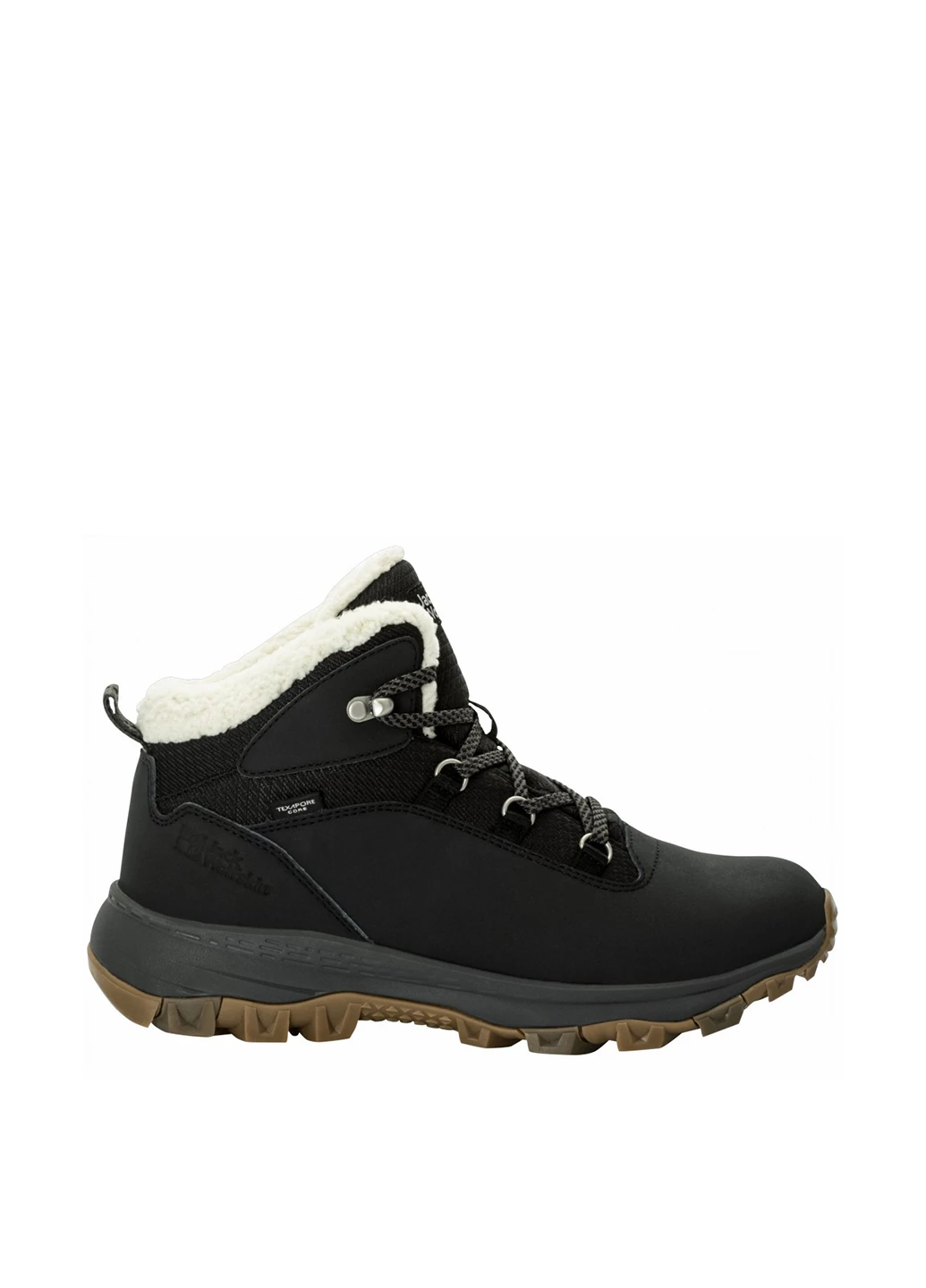 Осенние ботинки Jack Wolfskin с мехом из искусственной замши, мембранные, тканевые