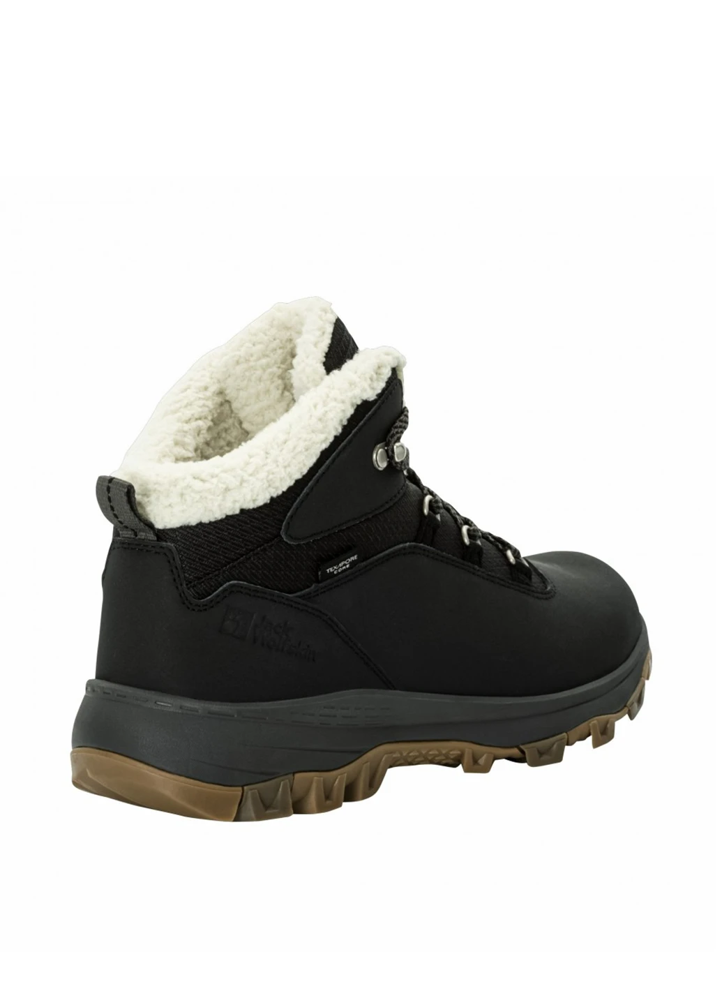 Осенние ботинки Jack Wolfskin с мехом из искусственной замши, мембранные, тканевые