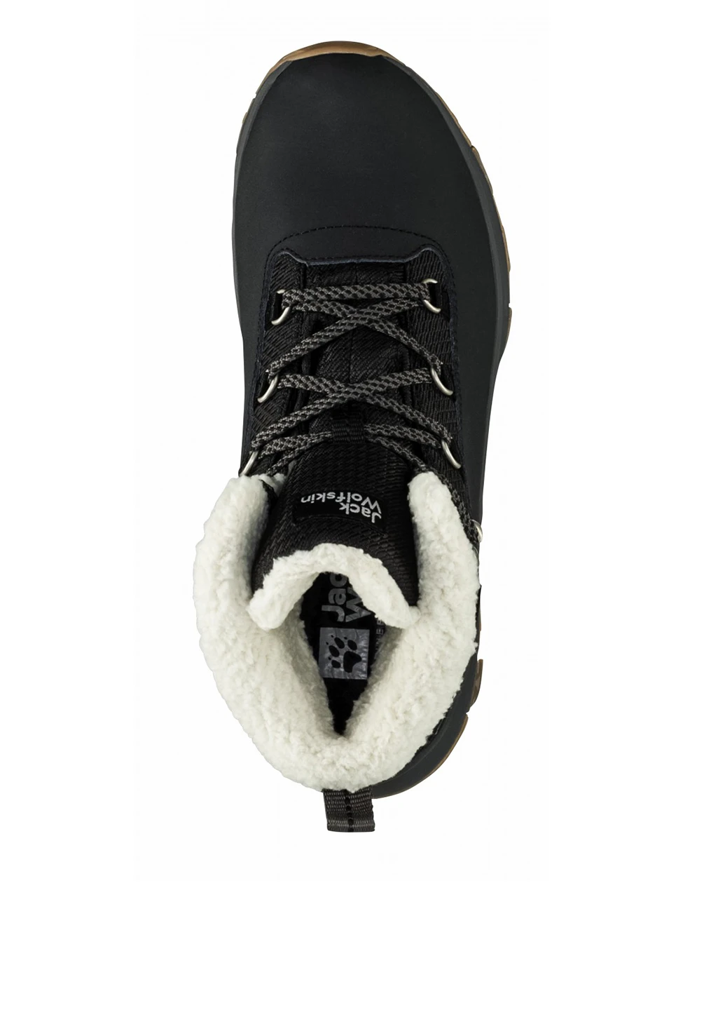 Осенние ботинки Jack Wolfskin с мехом из искусственной замши, мембранные, тканевые