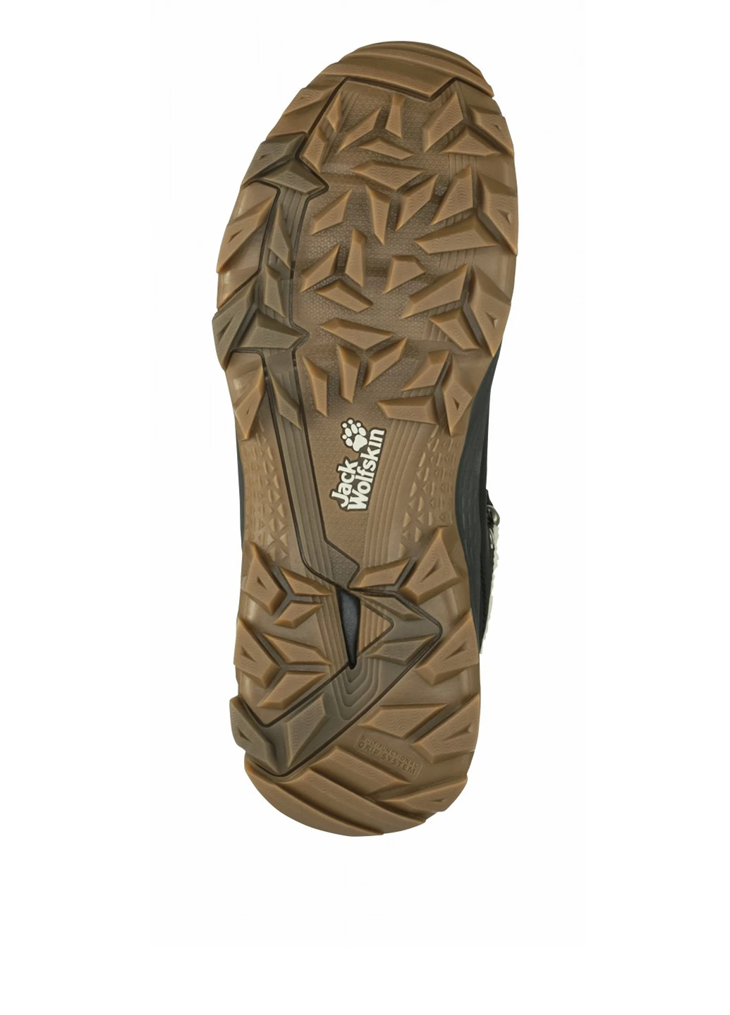 Осенние ботинки Jack Wolfskin с мехом из искусственной замши, мембранные, тканевые