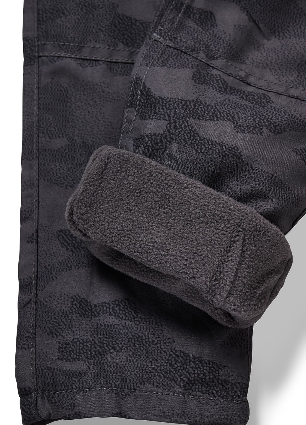 Темно-серые кэжуал зимние брюки прямые C&A