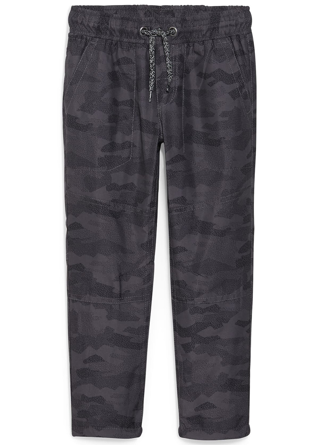 Темно-серые кэжуал зимние брюки прямые C&A