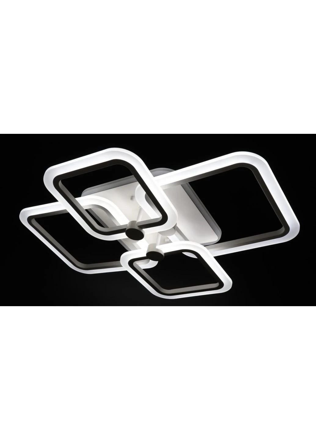 Люстра стельова LED з пультом A2503/2+2-RGB-wh Білий 11х48х60 см. Sunnysky (253527904)