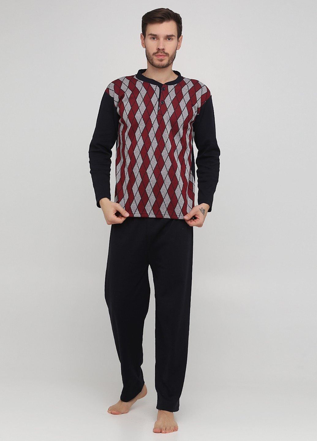 Комплект плотный (лонгслив, брюки) Rimoli Pijama (255413753)