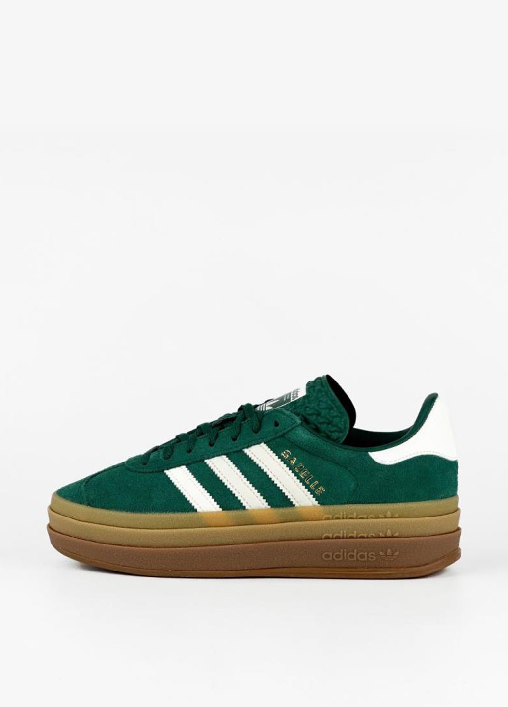Кроссовки JI0325 adidas Gazelle Bold зелёные демисезоны (317223844)
