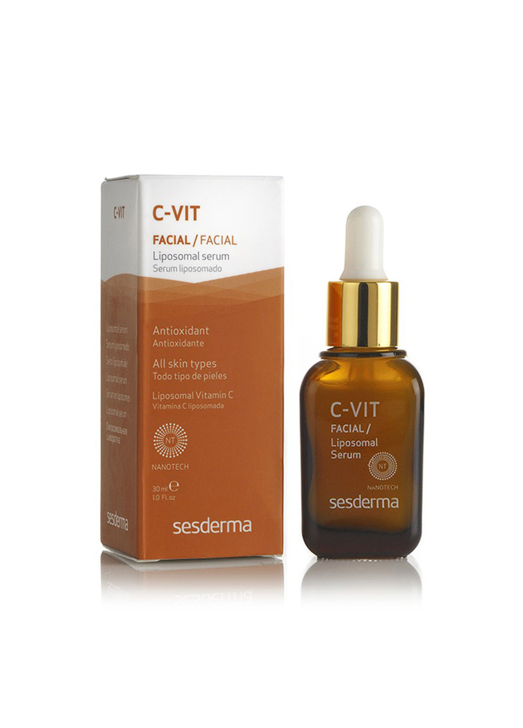 Липосомальная сыворотка с витамином С C-Vit Facial Liposomal Serum, 30 мл SeSDerma (202416345)